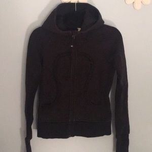 Lululemon black scuba hoodie